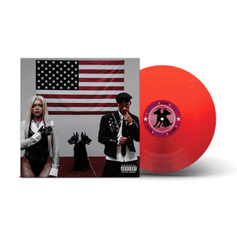 PARTYOF2 - Amerika's Next Top Party! (Limited Edition Red Vinyl LP x/500 w/ Autographed Insert) - Rare Limiteds