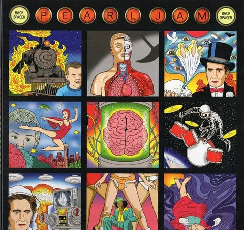 Pearl Jam - Backspacer (Die - Cut Glow - In - The - Dark Gatefold Black Vinyl LP) - Rare Limiteds