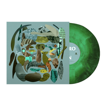 Pedro The Lion - Santa Cruz (Hand - Numbered Smartpunk Exclusive Galaxy Green Vinyl LP x/100) - Rare Limiteds