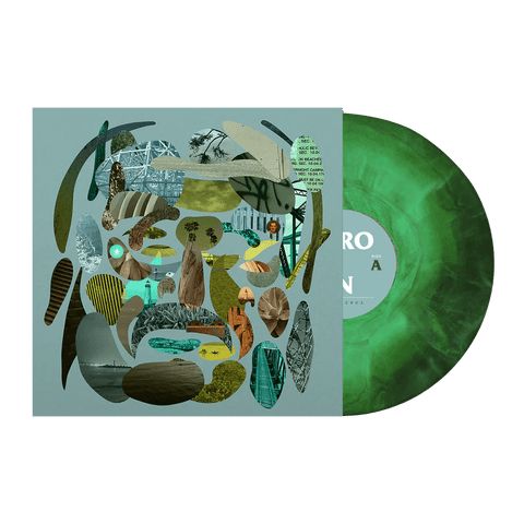 Pedro The Lion - Santa Cruz (Hand - Numbered Smartpunk Exclusive Galaxy Green Vinyl LP x/100) - Rare Limiteds