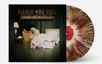 Pierce The Veil - A Flair For The Dramatic (Limited Edition Solid Gold, Brown & Bone Tri - Color Vinyl LP x/250) - Rare Limiteds