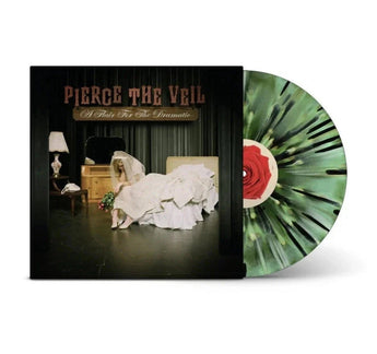 Pierce The Veil - A Flair For The Dramatic (Limited Edition Swamp, Olive, & Opaque Green Tri - Color Vinyl LP x/250) - Rare Limiteds