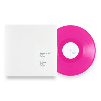 Porches - Summer Of Ten + Je T'aime (Limited Edition Hot Pink 12" Vinyl) - Rare Limiteds