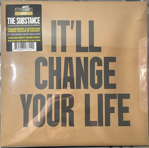 Raffertie - The Substance (At The Movies Exclusive Transparent & Activator Green Color - In - Color Vinyl LP x/300) - Rare Limiteds