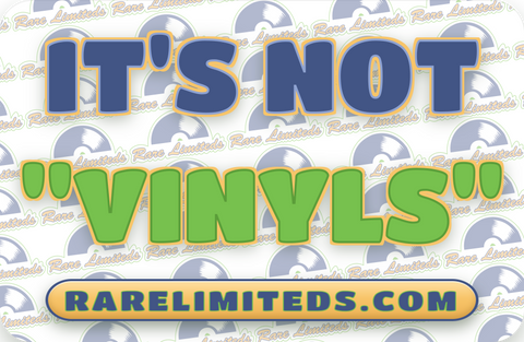 Rare Limiteds Sticker - "It's Not Vinyls"
