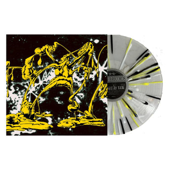 Restraining Order - Locked In Time (Limited Edition Ultra Clear w/ Canary Yellow, Black & White Splatter Vinyl LP x/250) - Rare Limiteds