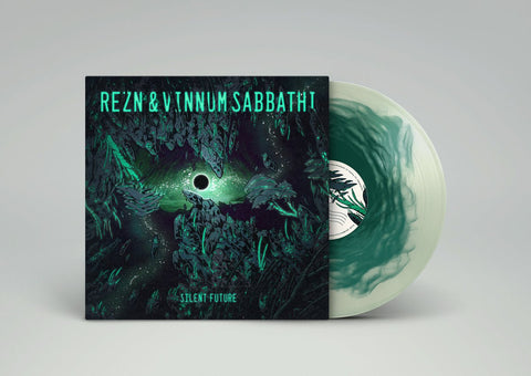 REZN & Vinnum Sabbathi - Silent Future (Postwax II Edition 180 - GM Green In Milky Glow Vinyl LP) - Rare Limiteds