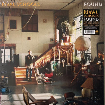 Rival Schools - Found (Limited Edition Coke Bottle Clear w/ Orange & White Splatter Vinyl LP x/200) - Rare Limiteds