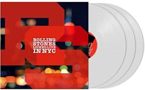 Rolling Stones - Licked Live In NYC (Limited Edition 180 - GM White Vinyl 3xLP) - Rare Limiteds