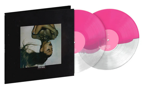 X 上的PVRIS：「hi @arianagrande. we saw our vinyl switched positions. we're  here for it. stream ariana grande and pvris. our 'use me' deluxe vinyl will  be out on record store day this