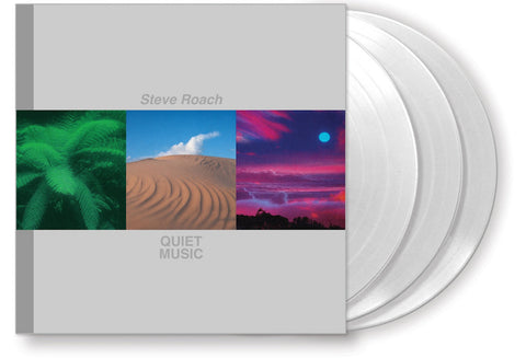 Steve Roach - Quiet Music 1-3 (Limited 40th Anniversary Edition Clear Vinyl 3xLP x/300)