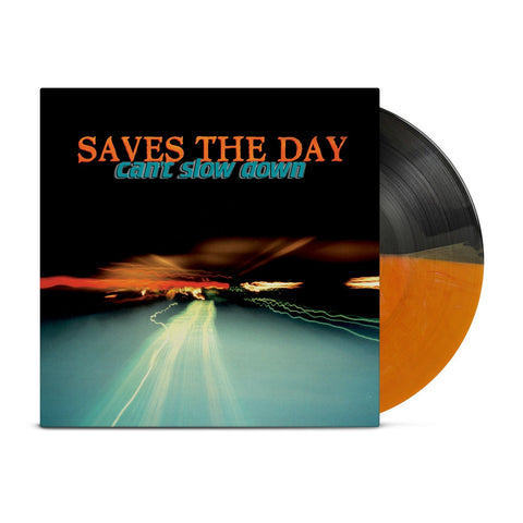 Saves The Day - Can't Slow Down (Limited Edition Orange / Black Split Vinyl LP x/250) - Rare Limiteds
