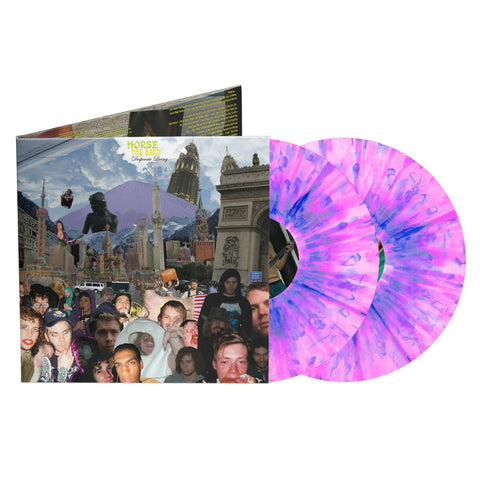 Horse The Band - Desperate Living (Limited Edition Hot Pink w/ Blue Splatter Vinyl 2xLP x/300)