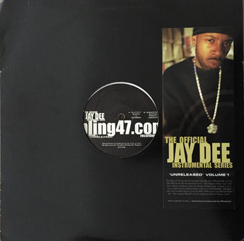 Jay Dee - The Official Instrumental Series Vol. 1 (Promo Black 12" Vinyl)