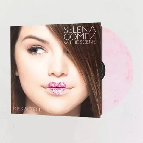 Selena Gomez & The Scene - Kiss & Tell (Limited Edition Pink Swirl Vinyl LP) - Rare Limiteds
