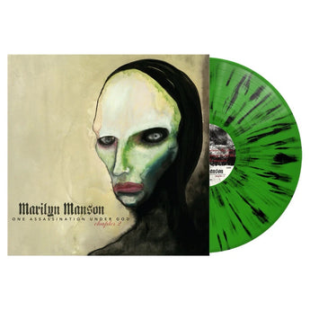 Marilyn Manson - One Assassination Under God: Chapter 2 (Revolver Exclusive Green w/ Black Splatter Vinyl LP x/500) - Rare Limiteds