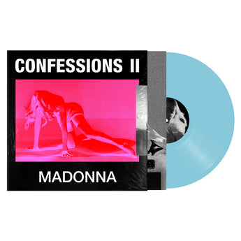 Madonna - Confessions II (TikTok Exclusive Edition Baby Blue Vinyl LP) - Rare Limiteds
