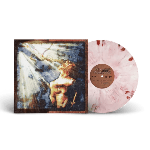 Soul Blind - Red Sky Mourning (Autographed Rough Trade Exclusive White w/ Red Marble Vinyl LP x/300) - Rare Limiteds