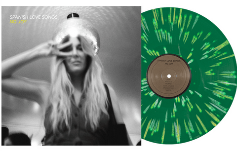 Spanish Love Songs - No Joy (Brooklyn Vegan Exclusive Green w/ White & Yellow Splatter Vinyl LP x/300) - Rare Limiteds