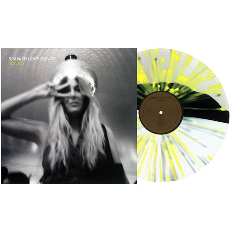 Spanish Love Songs - No Joy (Limited Edition Black In Half Clear/White w/ Silver & Yellow Splatter Vinyl LP x/250) - Rare Limiteds