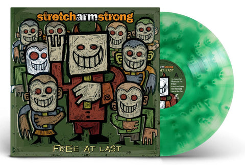 Stretch Arm Strong - Free At Last (Brooklyn Vegan Exclusive Cloudy Green Vinyl LP x/100) - Rare Limiteds