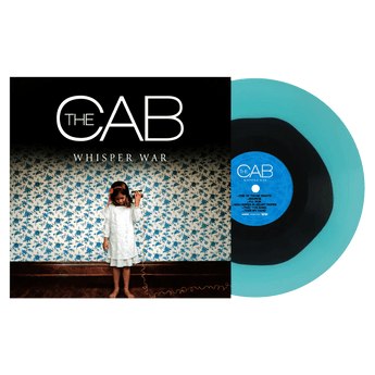 The Cab - Whisper War (Limited Edition Black Inside Light Blue Vinyl LP x/900) - Rare Limiteds