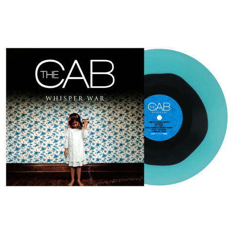The Cab - Whisper War (Limited Edition Black Inside Light Blue Vinyl LP x/900) - Rare Limiteds