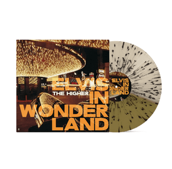 The Higher - Elvis In Wonderland (Limited Edition Half Gold Half Bone w/ Black Splatter 12" Vinyl EP x/150) - Rare Limiteds