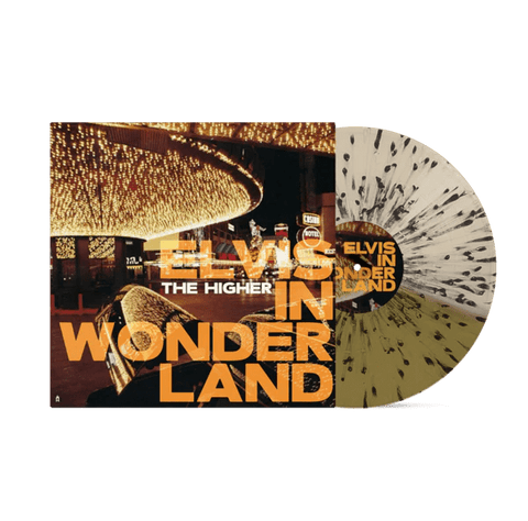 The Higher - Elvis In Wonderland (Limited Edition Half Gold Half Bone w/ Black Splatter 12" Vinyl EP x/150) - Rare Limiteds