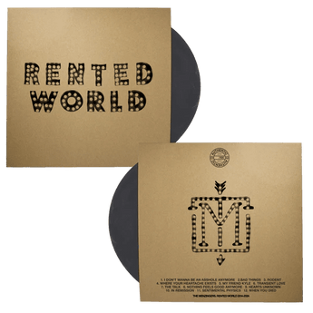 The Menzingers - Rented World (Autographed 10th Anniversary Screen Printed Alternate Cover Edition Vinyl LP x/300) - Rare Limiteds