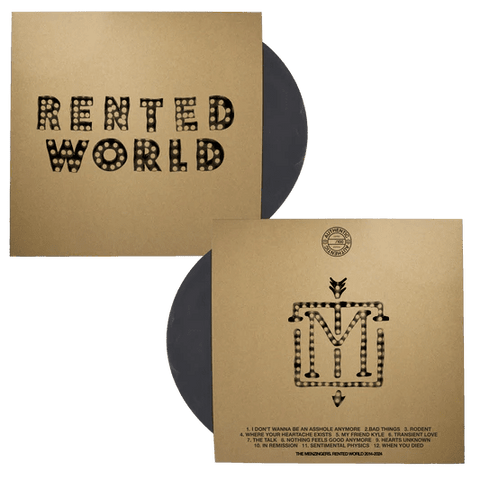The Menzingers - Rented World (Autographed 10th Anniversary Screen Printed Alternate Cover Edition Vinyl LP x/300) - Rare Limiteds