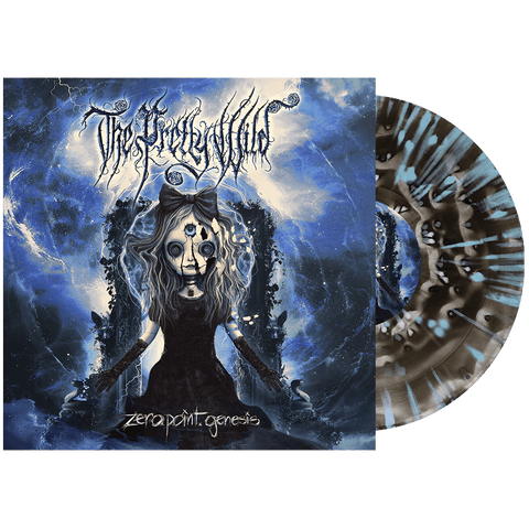 The Pretty Wild - Zero.Point.Genesis (Revolver Exclusive Black Ice Cloudy w/ Baby Blue Splatter Vinyl LP x/100) - Rare Limiteds