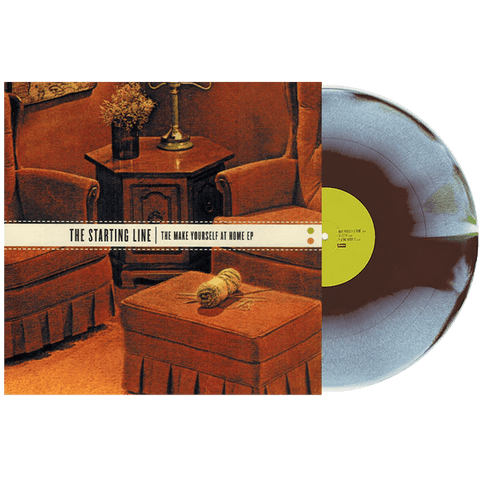 The Starting Line - Make Yourself At Home (Limited Edition Brown, Bone & Green Smash 12" Vinyl EP x/300) - Rare Limiteds