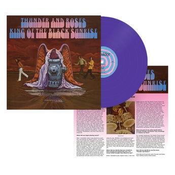 Thunder And Roses - King Of The Black Sunrise (Hand - Numbered Purple Vinyl LP x/120) - Rare Limiteds