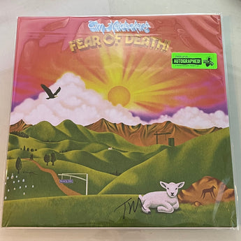 Tim Heidecker - Fear Of Death (Autographed Golden Sunset Vinyl LP) - Rare Limiteds