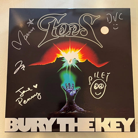 TOPS - Bury The Key (Autographed Limited Edition Muck Vinyl LP) - Rare Limiteds