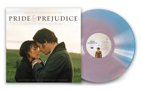 Various Artists - Pride & Prejudice [Music From The Motion Picture] (Deluxe 20th Anniversary "Dusk & Dawn" Edition Pink & Baby Blue Swirl Vinyl LP - Rare Limiteds