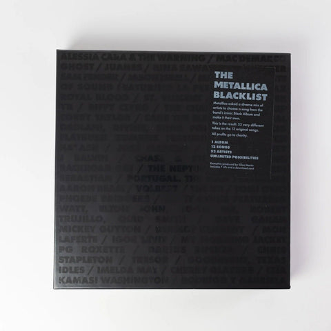 Various Artists - The Metallica Blacklist (Vinyl 7xLP Box Set) - Rare Limiteds