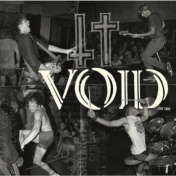 Void - Live 1982 (Limited Edition Clear Vinyl LP + 40 - Page Void Zine) - Rare Limiteds