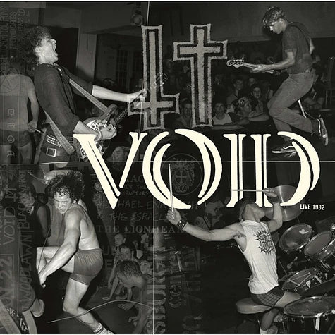 Void - Live 1982 (Limited Edition Clear Vinyl LP + 40 - Page Void Zine) - Rare Limiteds