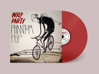 Wild Party - Phantom Pop (Limited Edition Translucent Ruby Red Vinyl LP x/500) - Rare Limiteds