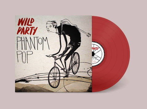 Wild Party - Phantom Pop (Limited Edition Translucent Ruby Red Vinyl LP x/500) - Rare Limiteds