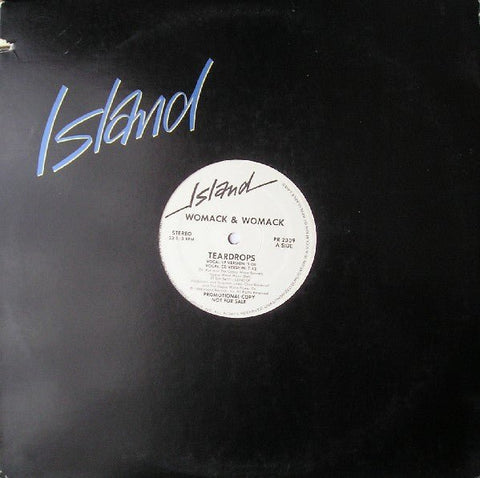 Womack & Womack - Teardrops (OG 1988 Promo 12" Vinyl) - Rare Limiteds