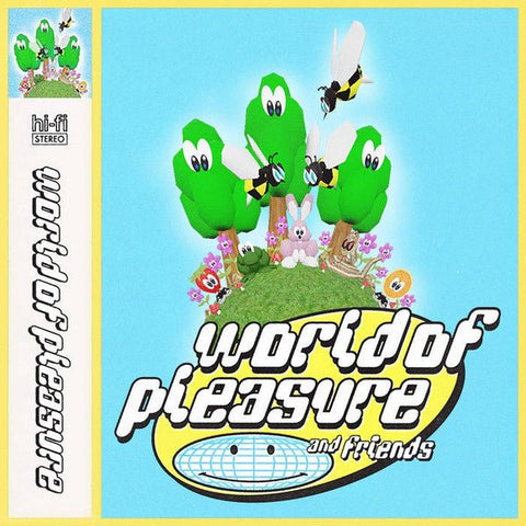 World Of Pleasure - World Of Pleasure And Friends (Hand - Numbered Clear Orange 12" Vinyl EP x/250) - Rare Limiteds