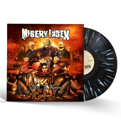 Misery Index - Heirs To Thievery (10th Anniversary Black w/ Bone Splatter Vinyl LP x/150)