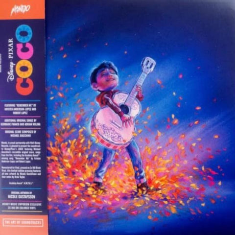 Michael Giacchino - Coco [Original Motion Picture Soundtrack] (Mondo Exclusive 180-GM Cloudy Orange Vinyl 2xLP)