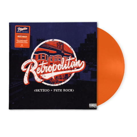 Skyzoo & Pete Rock - Retropolitan (Limited Edition Translucent Orange Vinyl LP x/500)