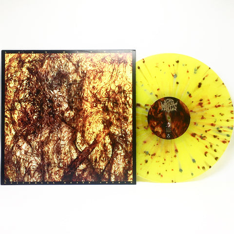 Lord Mantis - Universal Death Church (Limited Edition Yellow w/ Brown, Dark Red & Silver Splatter Vinyl LP x/100)