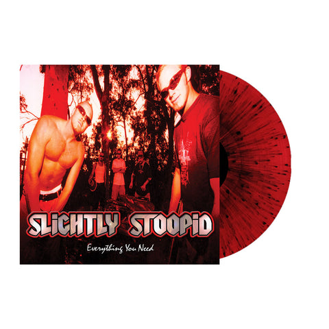 Slightly Stoopid - Everything You Need (Limited Edition Transparent Red w/ Black Splatter Vinyl 2xLP)