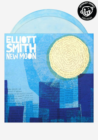 Elliott Smith - New Moon (Newbury Comics Exclusive Blue & White Cloudy Vinyl 2xLP x/500)